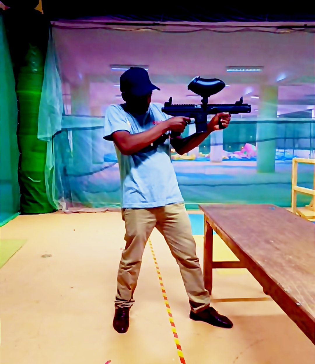 Paintball team strategy